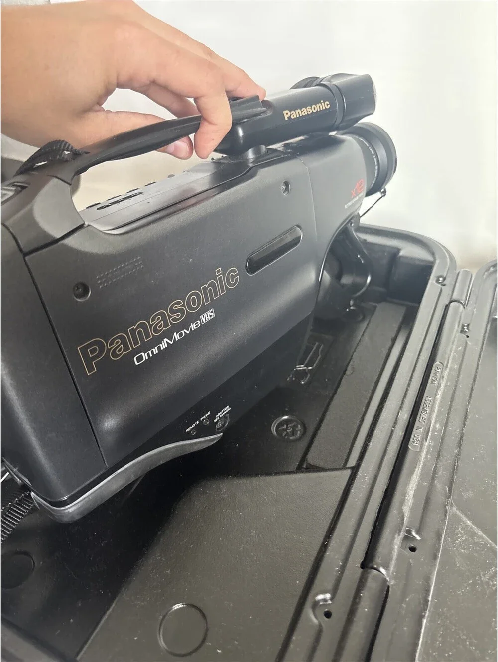 Vintage Movie Camera VHS !! Panasonic Omnimovie - WORKS